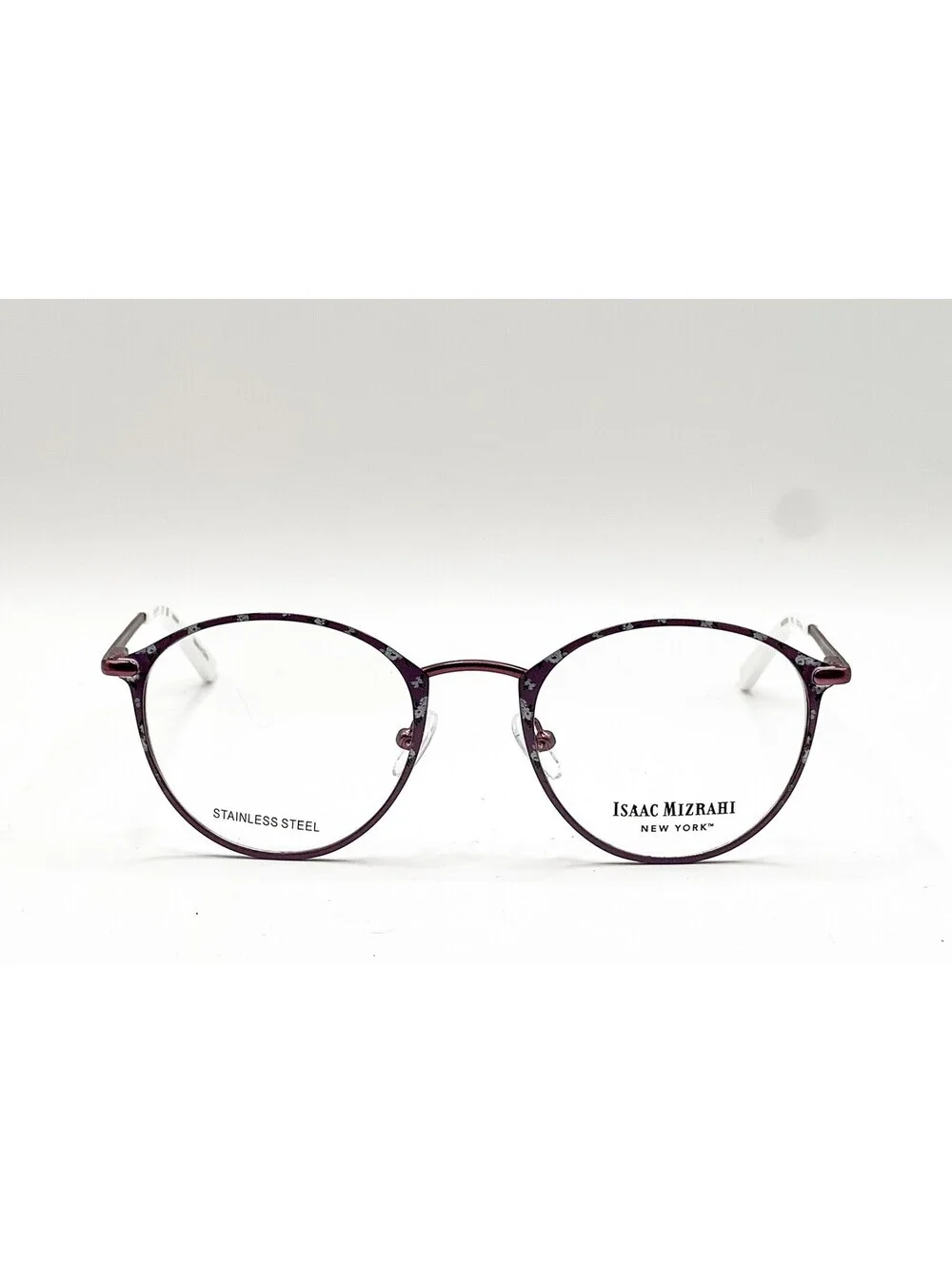 Isaac Mizrahi IM30059 RO Rose Round Authentic Eyeglass Frames 50-20